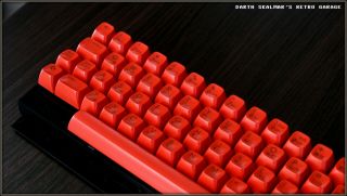Commodore 64 Keyboard/Tastatur (RED) from DS Retro Garage 2