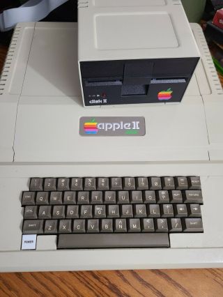 Apple Ii Plus Computer 5.  25 " Floppy Disk Drive