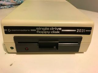 Commodore 2031 5.  25in floppy drive 2