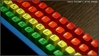 Commodore 64 Keyboard/tastatur (multicolor) From Ds Retro Garage