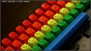 Commodore 64 Keyboard/Tastatur (MULTICOLOR) from DS Retro Garage 3