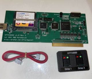 Cffa3000 For Apple Ii Computer W/ 128mb Cf Card And Switch Accessory