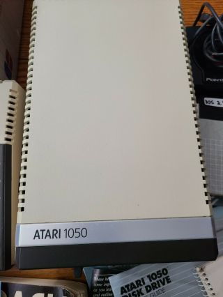 Atari 800XL Comluter 2 Atari 1050 Rana 100 Joystick Power Su0ploes Games 3