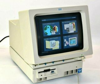 Ibm Ps/1 2011 - Nea Vintage Personal Computer Crt Monitor 53f5798 Slimline