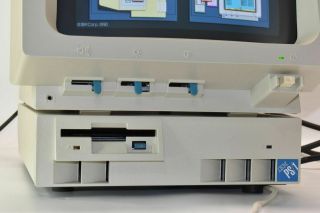 IBM PS/1 2011 - NEA Vintage Personal Computer CRT Monitor 53F5798 Slimline 6