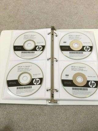 HP UX Internal Pack 0712 CD & Documentation Kit.  Bonus v3 Disks - Total 26 Disks 3