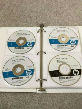HP UX Internal Pack 0712 CD & Documentation Kit.  Bonus v3 Disks - Total 26 Disks 6