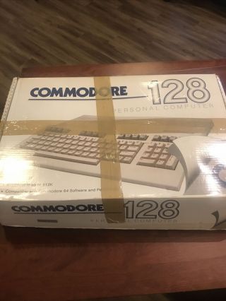 Vintage Commodore 128 Computer - & Cords 2