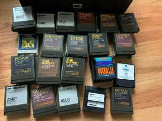 Set of 41 Atari cartridges (Reserved,  custom order). 2