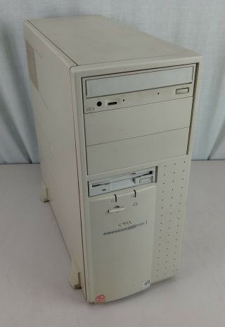 Vintage Dell Dimension Xps P120c Computer Pentium 120mhz 32mb 1.  08gb Windows 98