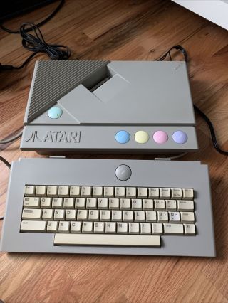 Atari Xegs System With Atarimax Cartridge,  Joysticks.  800xl Compatible