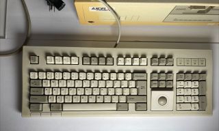 Vintage Packard Bell Axcel I,  Computer CIB /w Mechanical Keyboard IDKBTRK2 2