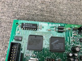 CT1600 I Creative Sound Blaster Pro 2 ISA Sound Card 2