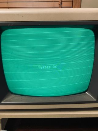 Apple IIe (2e) Computer (2S2064),  Monitor III (A3M0039),  Stand,  2 Drives 3