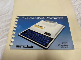 Vintage Sinclair ZX - 80 - - good cosmetic. 4