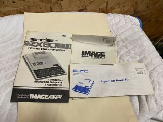 Vintage Sinclair ZX - 80 - - good cosmetic. 5