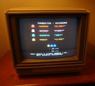Commodore 64 Monitor,  Model 1802.  And.  Monitor Only