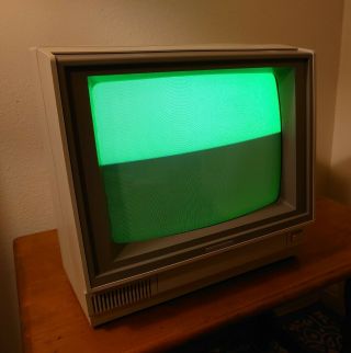 Commodore 64 Monitor,  Model 1802.  And.  Monitor Only 3