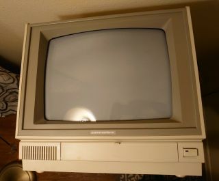 Commodore 64 Monitor,  Model 1802.  And.  Monitor Only 5