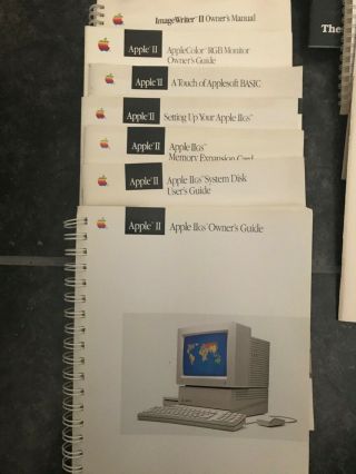 Apple IIGS Computer with Monitor,  Printer,  Mouse,  Keyboard,  Drives and Tour Disk 3