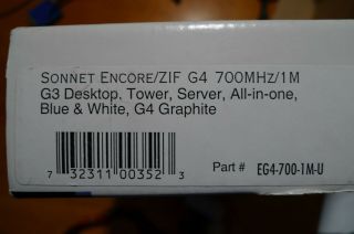 Sonnet Crescendo Power Mac G4 700MH/1M EG4 - 700 - 1M - U 2