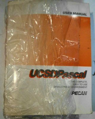 Ucsd Pascal Development System By Pecan Software Systems 1985.  Complete.  For Ibm