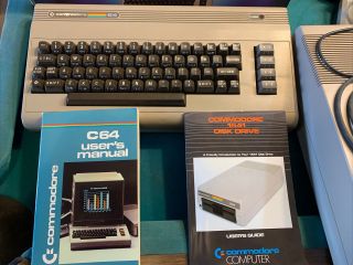 Commodore 64 And Disk Drive 1541 Joysticks Games 2