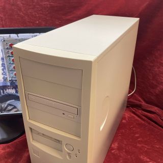 CUSTOM Desktop Pentium II 2 P2 PII MMX Gaming Windows 95 OR 98 DOS PC system ATI 6