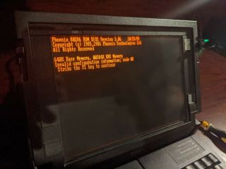 GRiD GridCase 1520 laptop - intel 286 - 1mb ram - floppy - hdd 2