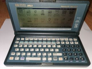 HP 200LX palmtop computer. 2