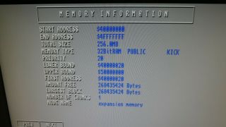 BigRamPlus 256 MB Memory Expansion for Commodore Amiga 3000 / 4000 3