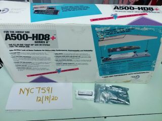 Amiga 500 Gvp Impact Series Ii A500 - Hd8,  Scsi Hard Drive W/ 8mb Ram,  3.  1.  4 Rom