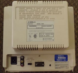 Commodore Amiga 1080 Monitor in E X C E L L E N T & 3