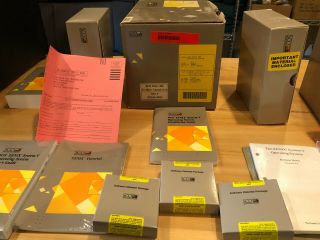 Vintage Santa Cruz Operation SCO XENIX server/client package with NIB diskettes 3