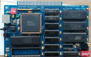 Micro XT CPU 8088 Nec v20,  Backplane Micro XT CPU Video Card 8Bit ISA 2
