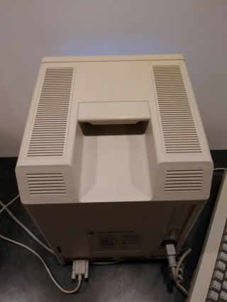 Vintage 1987 Apple Macintosh Plus Computer 1Mb,  MO110A Keyboard,  MO100 Mouse 4