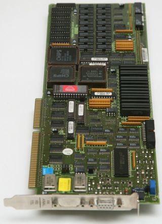 SIEMENS C79040 TIGA 16 - bit ISA Graphics Board,  museum grade (S - VGA) 2