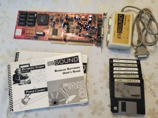 Gravis Ultrasound V3.  4,  Joystick/midi Controller,  Disks,  And Manuals