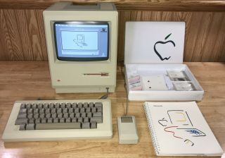 Early 1984 Apple Macintosh 128k 1st Mac Model M0001,  Picasso Kit