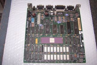 Macintosh 512k Logic Board 630 - 0118 With Silver Ram & Rom Set