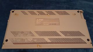 Atari 520STm computer and power supply and 2