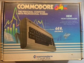 Commodore 64 Personal Computer Gc With Manuals A,
