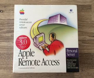 Apple Remote Access 3.  0 - Personal Server (mac Os,  1997) &