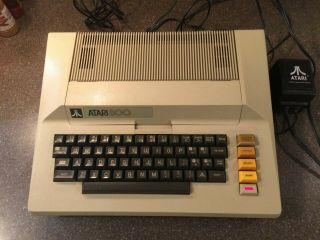 Atari 800 Home Computer With Games,  And