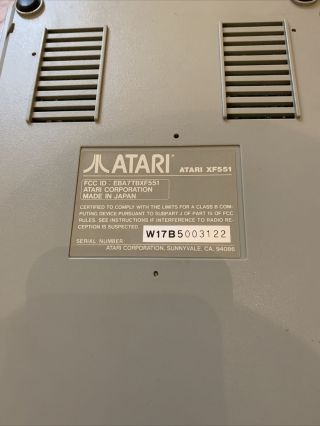 Atari Xf551 Drive E X C E L L E N T.  Atari 800 XL 130XE 65XE 1200XL 6