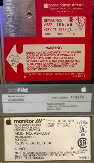 Apple III Computer,  Profile,  and Apple III Monitor 5