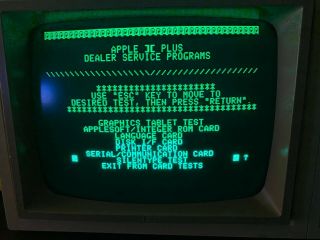 Apple II A2M2010 Green Screen Monochrome Monitor 3