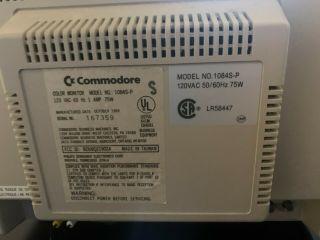 Commodore 1084S Computer Monitor for C64/Amiga & Atari 3