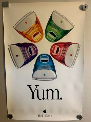 Apple iMac Yum Poster Think Different - 24 