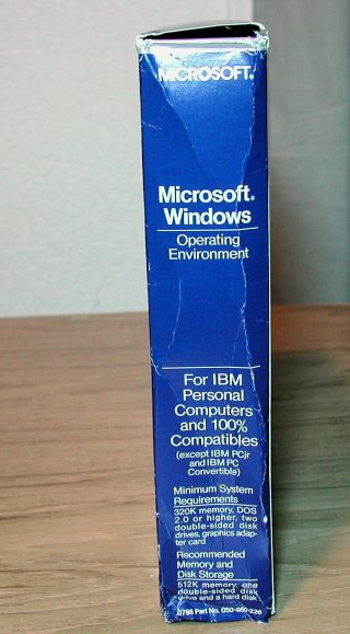 Microsoft Windows First Edition (1.  0x) Complete 3